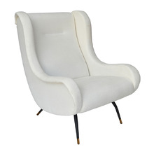 Cream Armin Upholstered Accent Chair
